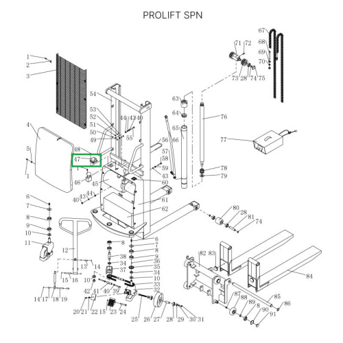 Зарядная розетка для штабелеров SPN по ценам производителя в Санкт-Петербурге с доставкой по всей России