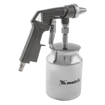 Пистолет пескоструйный с нижним бачком, пневматический Matrix по ценам производителя в Санкт-Петербурге с доставкой по всей России
