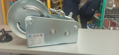 Лебедка ручная TOR ЛН-2500 (LHW) г/п 1,0 т длина троса 10 м (серия X)* купить в Москве с доставкой по всей России | ProtosMarket.ru