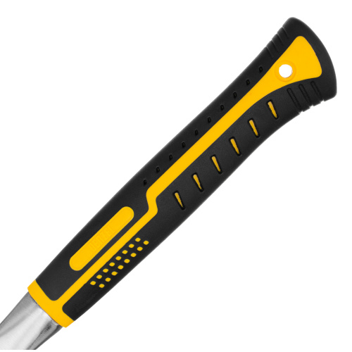 Молоток слесарный 600 г, цельнометаллический, двухкомпонентная рукоятка Denzel купить в Москве с доставкой по всей России | ProtosMarket.ru