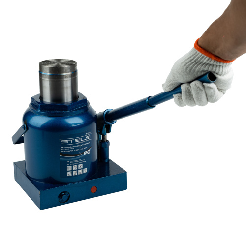 Домкрат гидравлический бутылочный, 50 т, H подъема 236-356 мм Stels по ценам производителя в Санкт-Петербурге с доставкой по всей России