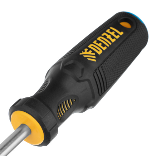 Отвертка SL8x150 мм, CrV, трехкомпонентная рукоятка Denzel по ценам производителя в Санкт-Петербурге с доставкой по всей России