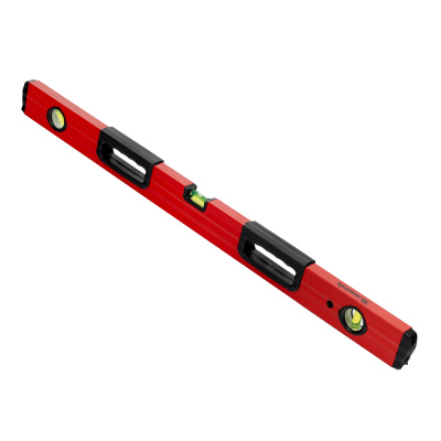 Уровень алюминиевый, 800 мм, фрезерованный, 3 глазка, две эргономичные ручки Matrix купить в Москве с доставкой по всей России | ProtosMarket.ru