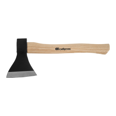 Топор ТП11-06, 600 г, в сборе, кованый, деревянное топорище Сибртех купить в Москве с доставкой по всей России | ProtosMarket.ru