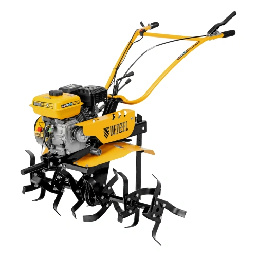 Мотоблок DPT-370S, 7 л.с., ремен.сцеп, фрез 3х4, ШОМ, передачи 3В/1Н Denzel по ценам производителя в Санкт-Петербурге с доставкой по всей России