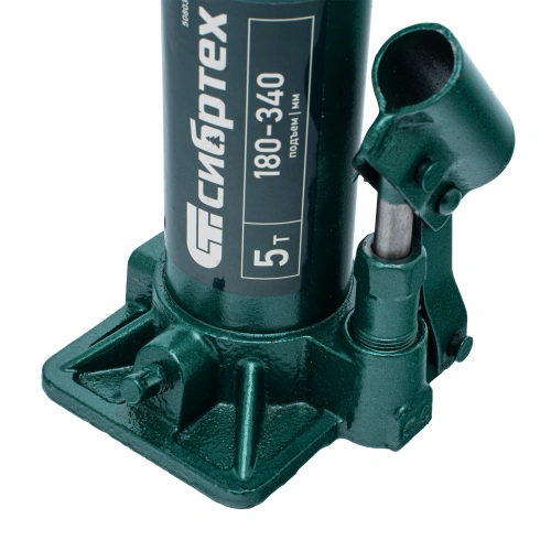 Домкрат гидравлический бутылочный, 5 т, 180-340 мм Сибртех по ценам производителя в Санкт-Петербурге с доставкой по всей России