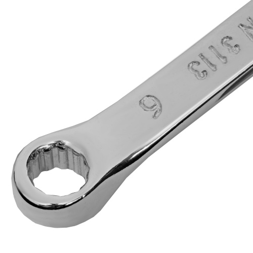Ключ комбинированный, 6 мм, CrV, полированный хром Matrix по ценам производителя в Санкт-Петербурге с доставкой по всей России