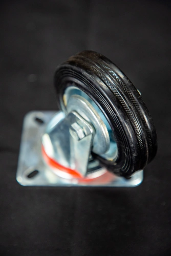 Колесо поворотное резина SC 42 100 мм (Y) по ценам производителя в Санкт-Петербурге с доставкой по всей России