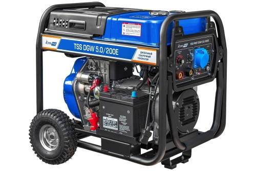 Дизельный сварочный генератор TSS PROF DGW 5.0/200E по ценам производителя в Санкт-Петербурге с доставкой по всей России