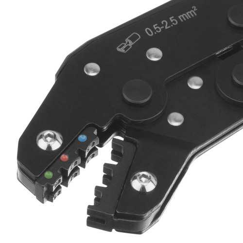 Клещи для обжима изолир. наконечников НКИ и НВИ, разъемов РПИ, гильз ГСИ, 0,5 - 2,5 мм2 Denzel купить в Москве с доставкой по всей России | ProtosMarket.ru