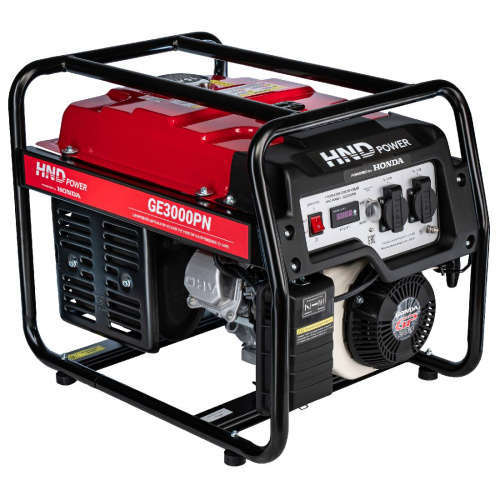 Генератор бензиновый HND GE 3000 PN по ценам производителя в Санкт-Петербурге с доставкой по всей России
