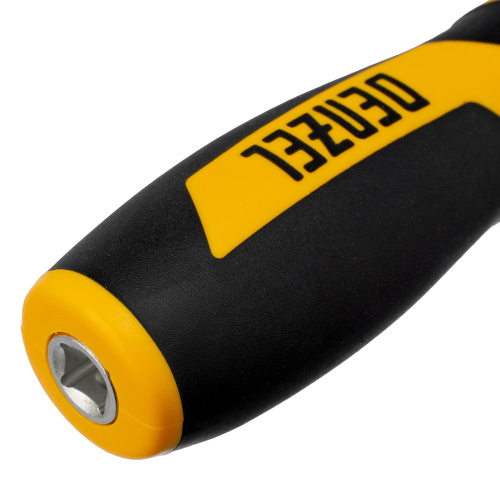 Набор инструментов, 1/2", 1/4", CrV, S2, пластиковый кейс, 122 предмета Denzel по ценам производителя в Санкт-Петербурге с доставкой по всей России