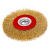Щетка для точила, 125 мм, посадка 20 мм, плоская, латунированная витая проволока Matrix по ценам производителя в Санкт-Петербурге с доставкой по всей России