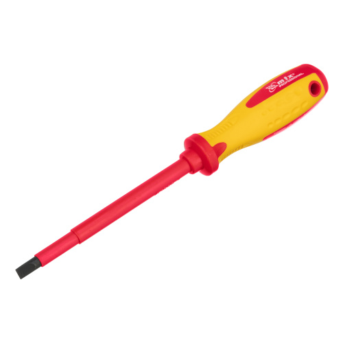Отвертка Insulated, SL8 x 150 мм, CrMo, до 1000 В, двухкомпонентная рукоятка Matrix Professional купить в Москве с доставкой по всей России | ProtosMarket.ru