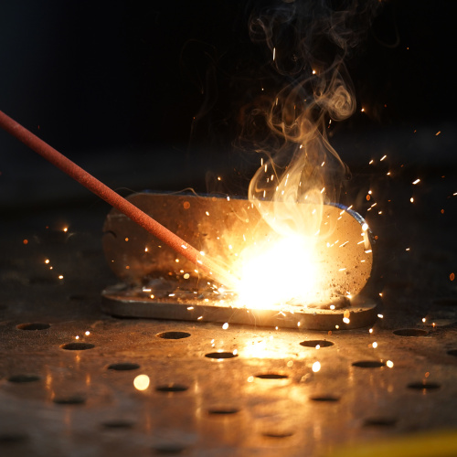 Электроды DER-46, диам. 2,5 мм, 1 кг., рутиловое покрытие Denzel по ценам производителя в Санкт-Петербурге с доставкой по всей России