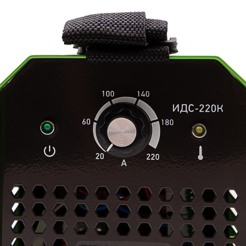 Инверторный аппарат дуговой сварки ИДС-220K, 220 А, ПВ 80%, диаметр электрода 1,6-5 мм Сибртех по ценам производителя в Санкт-Петербурге с доставкой по всей России