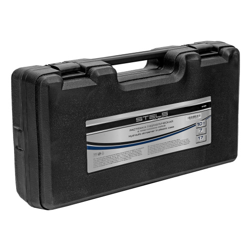 Растяжка гидравлическая, 10 т, набор из 17 предметов, 7 сменных насадок, в пластиковом кейсе Stels купить в Москве с доставкой по всей России | ProtosMarket.ru