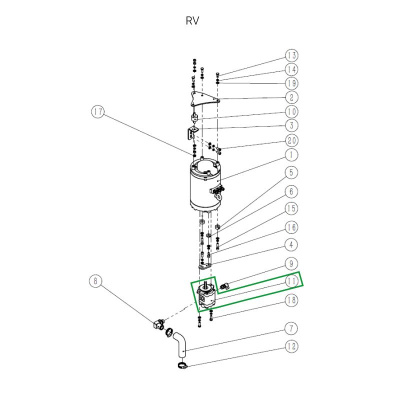 Шестеренчатый масляный насос ричтрака RV (АС) по ценам производителя в Санкт-Петербурге с доставкой по всей России
