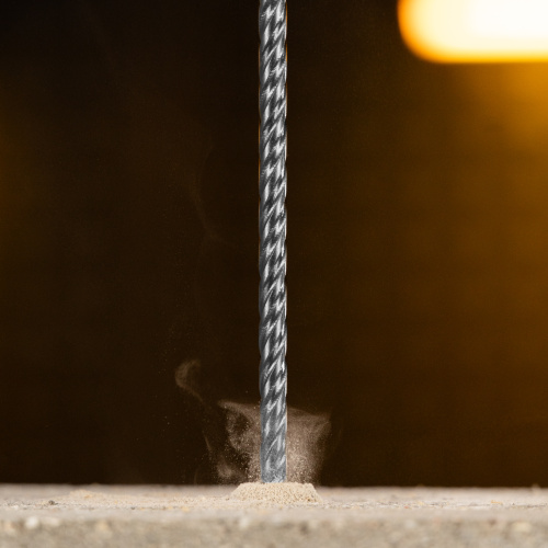 Бур по бетону, цельная крестовая пластина, 6x315 мм, SDS PLUS Denzel по ценам производителя в Санкт-Петербурге с доставкой по всей России