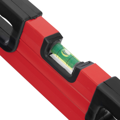 Уровень алюминиевый, 600 мм, фрезерованный, 3 глазка, две эргономичные ручки Matrix по ценам производителя в Санкт-Петербурге с доставкой по всей России