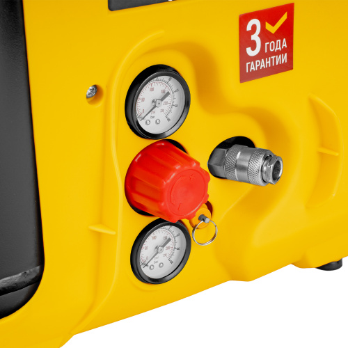 Компрессор воздушный DL1300, 10 бар, 1,3 кВт 180 л/мин 5 л, с набором аксессуаров Denzel по ценам производителя в Санкт-Петербурге с доставкой по всей России