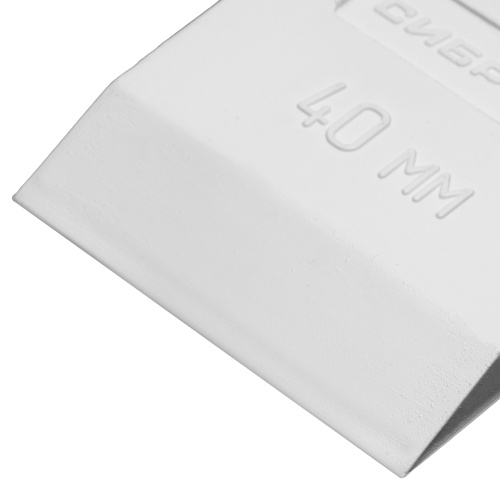 Шпатель, белая резина, 40 мм Сибртех по ценам производителя в Санкт-Петербурге с доставкой по всей России