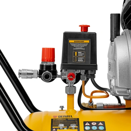 Компрессор воздушный DKV2200/50, Х-PRO 2.2 кВт, 400 л/мин, 50 л Denzel по ценам производителя в Санкт-Петербурге с доставкой по всей России