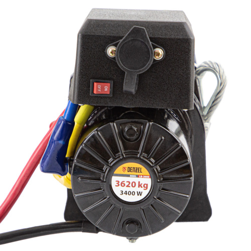 Лебедка автомобильная электрическая LB-3000.3.6 т, 3.4 кВт, 12 В Denzel по ценам производителя в Санкт-Петербурге с доставкой по всей России