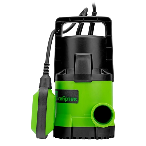 Дренажный насос для чистой воды СДН500-5, 500 Вт, напор 8 м, 8000 л/ч Сибртех по ценам производителя в Санкт-Петербурге с доставкой по всей России