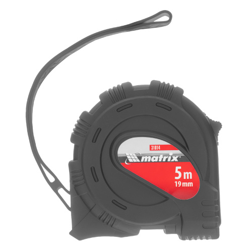 Рулетка Black,5 м х 19 мм,обрезиненный корпус Matrix по ценам производителя в Санкт-Петербурге с доставкой по всей России