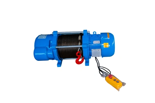 Лебедка электрическая 1000/2000кг  70/35м с канатом 380В TOR KCD по ценам производителя в Санкт-Петербурге с доставкой по всей России