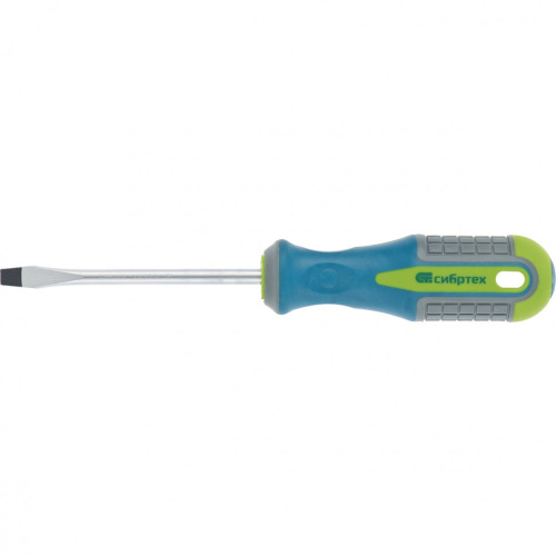 Отвертка, SL6 х 100 мм, CrV, трехкомпонентная рукоятка Сибртех по ценам производителя в Санкт-Петербурге с доставкой по всей России