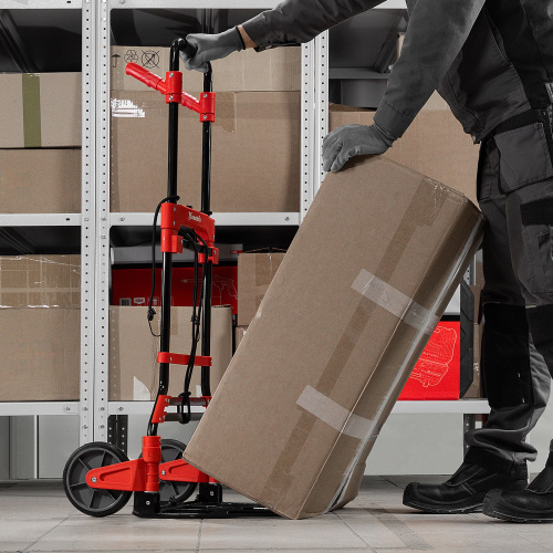 Тележка хозяйственная, складная, 2 колесная, грузоподъемность 150 кг Matrix по ценам производителя в Санкт-Петербурге с доставкой по всей России