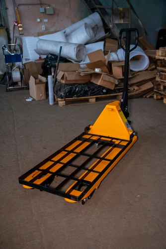 Тележка гидравлическая с решеткой 2500 кг 1150 мм полиуретановые колеса XILIN BFR по ценам производителя в Санкт-Петербурге с доставкой по всей России