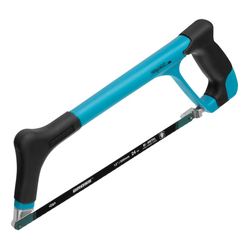 Ножовка по металлу "Piranha", 300 мм, трехкомпонентная металлопластиковая рамка Gross купить в Москве с доставкой по всей России | ProtosMarket.ru