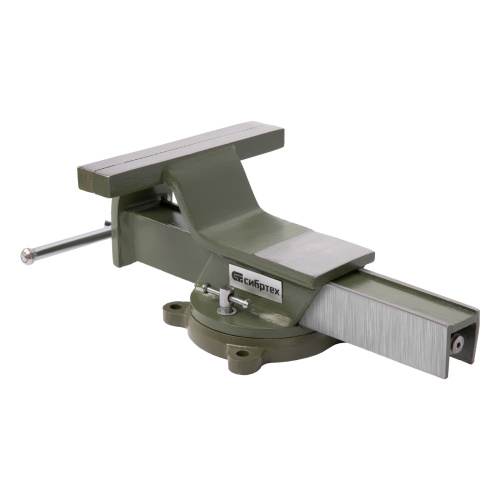 Тиски слесарные, 200 мм, стальные, поворотные Сибртех купить в Москве с доставкой по всей России | ProtosMarket.ru