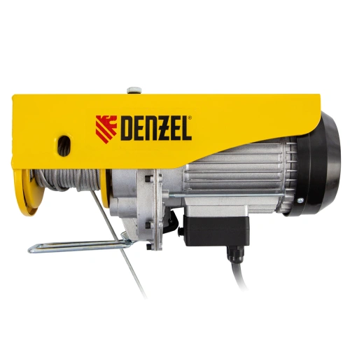 Тельфер электрический TF-500, 0.5 т, 1020 Вт, высота 12 м, 10 м/мин Denzel по ценам производителя в Санкт-Петербурге с доставкой по всей России