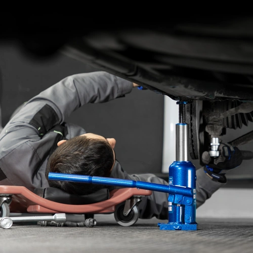 Домкрат гидравлический бутылочный телескопический, 4 т, h подъема 190-480 мм Stels купить в Москве с доставкой по всей России | ProtosMarket.ru