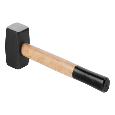 Кувалда, 1000 г, кованая головка, деревянная двухцветная рукоятка Sparta купить в Москве с доставкой по всей России | ProtosMarket.ru