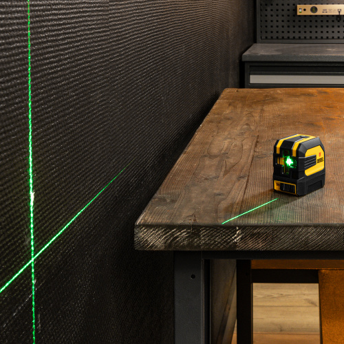 Лазерный уровень LX 03 Green, 30 м, 520 нм, резьба 1/4" Denzel купить в Москве с доставкой по всей России | ProtosMarket.ru