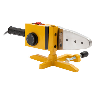 Аппарат для сварки пластиковых труб DWP-1500, 1500 Вт, 260-300 град, комплект насадок, 20-63 мм Denzel купить в Москве с доставкой по всей России | ProtosMarket.ru