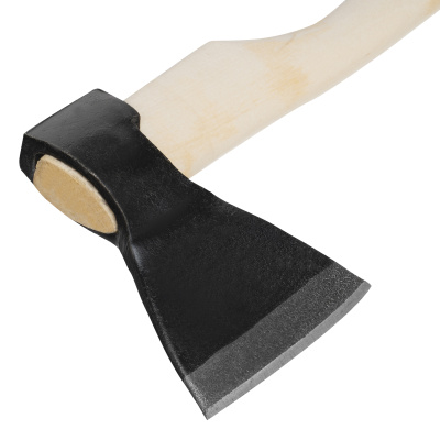 Топор кованый, в сборе, 680/980 г, деревянное топорище, 400 мм, А купить в Москве с доставкой по всей России | ProtosMarket.ru