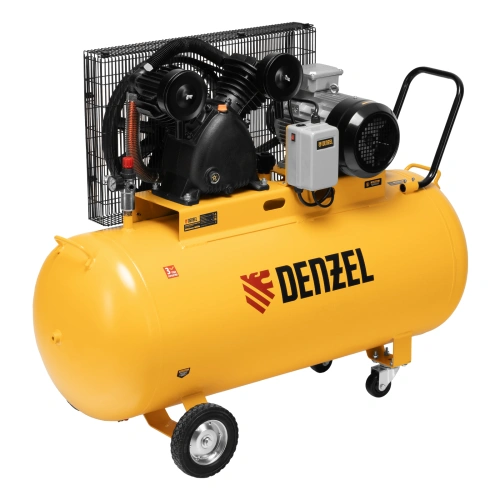 Компрессор воздушный рем. привод BCV 5500-T/270, 5,5 кВт, 270 литров, 850 л/мин Denzel по ценам производителя в Санкт-Петербурге с доставкой по всей России