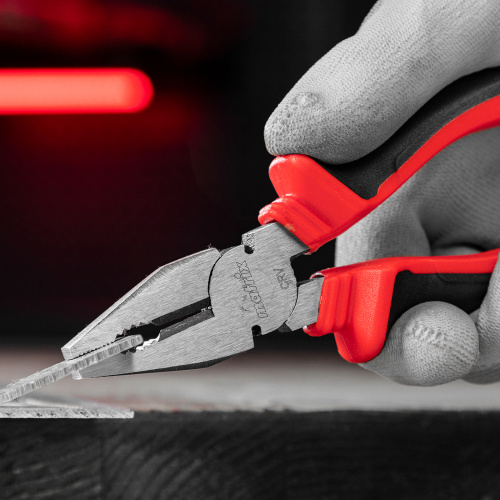 Плоскогубцы комбинированные, 180 мм, хром-ванадий, двухкомпонентные рукоятки Matrix купить в Москве с доставкой по всей России | ProtosMarket.ru