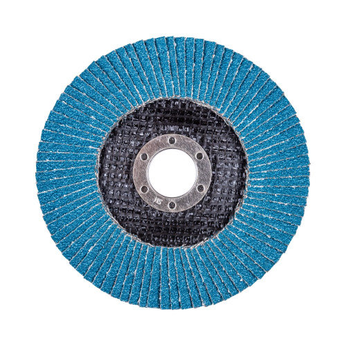 Круг лепестковый для шлифования по нержавеющей стали FTL Ergo цирконий 27 125 х 22,2 мм P40 по ценам производителя в Санкт-Петербурге с доставкой по всей России