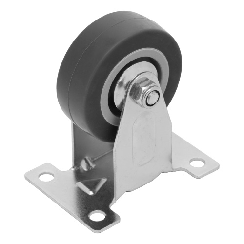 Колесо неповоротное D 50 мм, крепление  платформенное Сибртех по ценам производителя в Санкт-Петербурге с доставкой по всей России