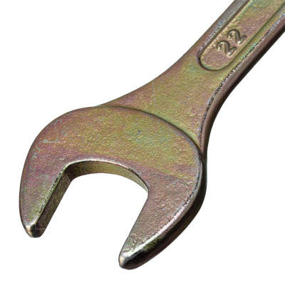 Ключ рожковый, 20 х 22 мм, желтый цинк Сибртех по ценам производителя в Санкт-Петербурге с доставкой по всей России