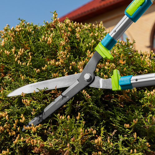 Кусторез, 640 - 820 мм, телескопические алюминиевые рукоятки, Luxe, Palisad купить в Москве с доставкой по всей России | ProtosMarket.ru