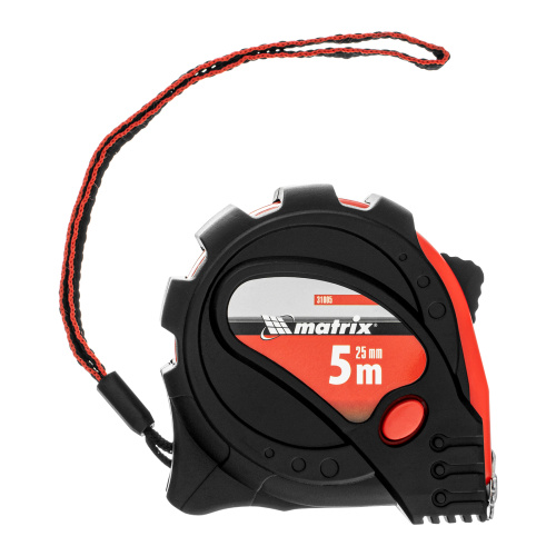 Рулетка Status Magnet 3 fixations,5 м х 25 мм,обрезиненный корпус,зацеп с магнитом Matrix по ценам производителя в Санкт-Петербурге с доставкой по всей России
