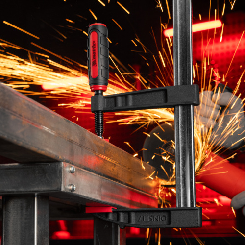 Струбцина F-образная, 800 х 120 х 900 мм Matrix купить в Москве с доставкой по всей России | ProtosMarket.ru